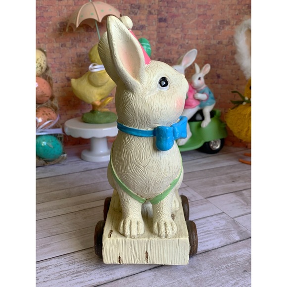 Festive Easter Bunny & Chick By RAZ Imports - Picture 3 of 5